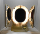 Vintage Lighted Revlon Trifold Vanity Magnifying Make-Up Mirror RV964 Portable
