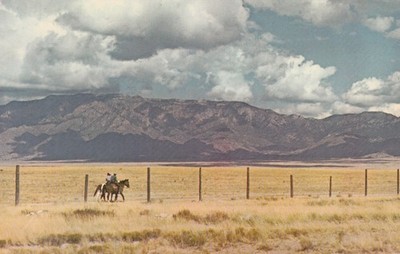 Postcard Range Riders Of Texas Big Bend Country Along The Scenic Rio Grande