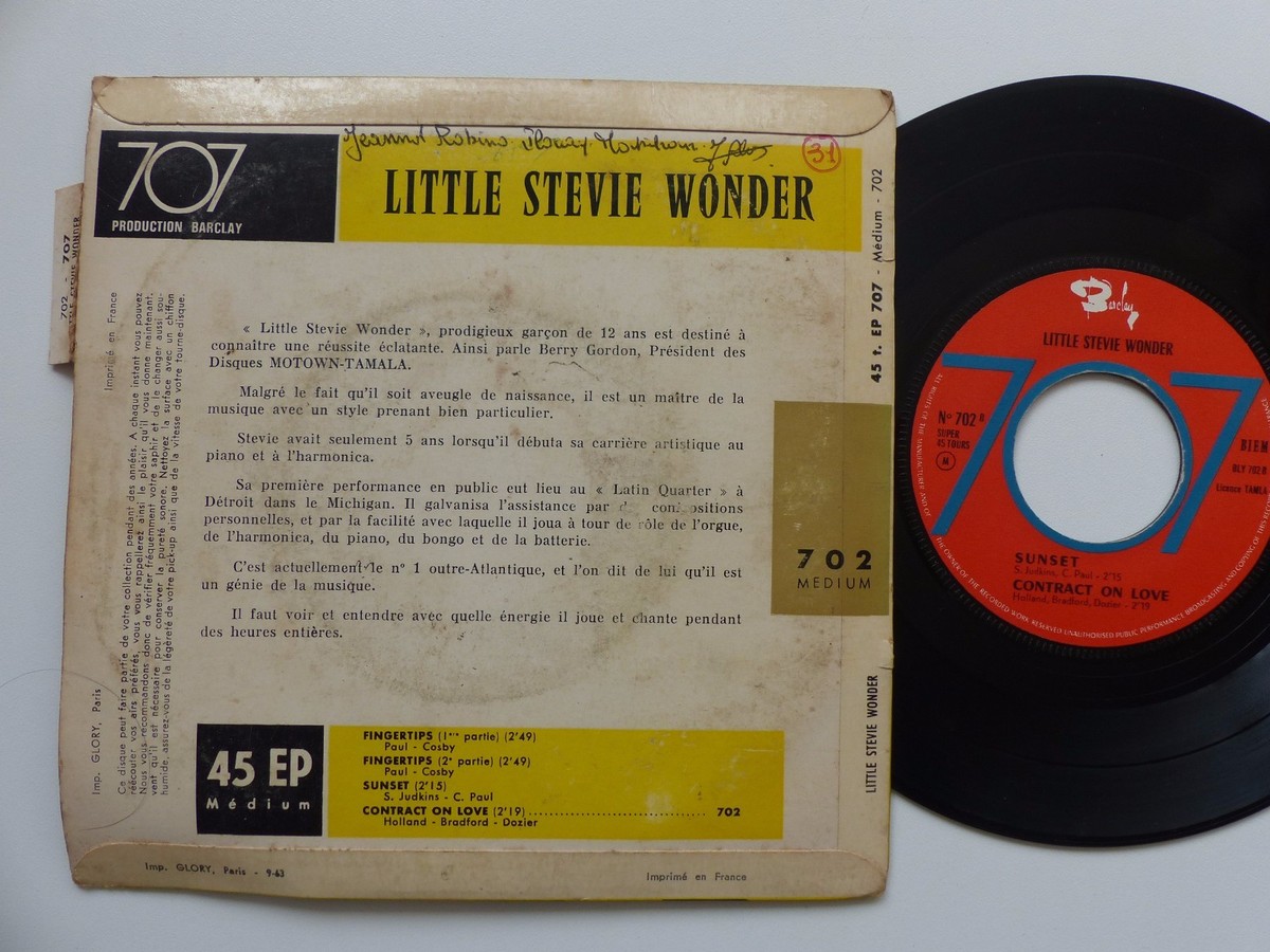 英7” Stevie Wonder Fingertips 45CBA1853 Oriole American /00080 Little Stevie Wonder – Fingertips – Vinyl (7