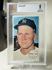 1964 Topps Giants #7 WHITEY FORD SP - BGS 8 - YANKEES HOF -Chairman Of The Board