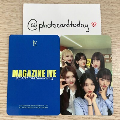 IVE superstar リズ　MAGAZINE ファンミ 2枚セット IVE - 2024 IVE 2nd FANMEETING 