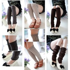 Legwarmers Warm Jersey Dance Lady Legs Rib Girl Female