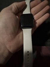 Apple MTF32LLA Watch Series 3gps 42 Mm Space Gray Aluminum With Black