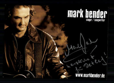 Mark Bender Autogrammkarte Original Signiert # BC 143797