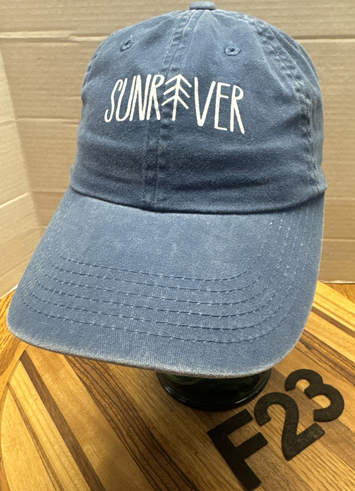 SUN RIVER OREGON HAT BLUE STRAPBACK ADJUSTABLE IN… - image 1