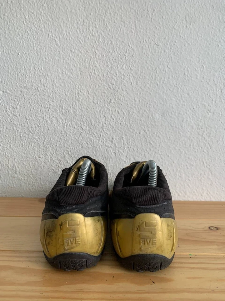 Nike Air Zoom Control US 8 TF RARE  Soccer Shoes Gold - Image 4 of 4