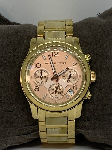 Michael Kors MK5128 Chrono Gold 