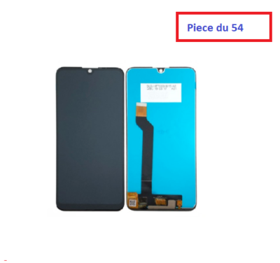 ECRAN LCD + VITRE TACTILE pour WIKO VIEW 3 NOIR + OUTILS + COLLE - Téléphonie