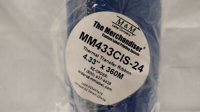 THERMAL/ TRANSFER/RIBBION/M&M Merchandiser 4.33