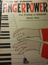 Fingerpower By John W. Schaum For The Piano Or Organ Book One 1963 S4