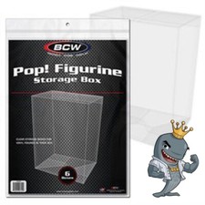 BCW POP! Box for Standard Figure (6ct Pack) FREE SHIP