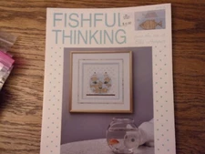 Edie Harper Artwork KD Design Artistry Fishful Thinking Cat Fishbowl Fish Chart