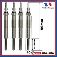 4 GlüHkerzen 1,9L Diesel Entsprechend 345109 1855084CT0 8200423227