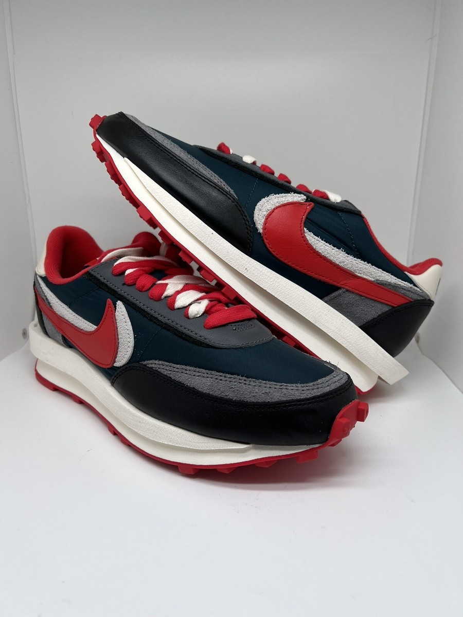 Size 14 - sacai x Undercover x Nike LDWaffle Midnight Spruce