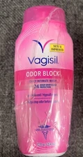 3 New Vagisil Odor Block Daily Intimate Vaginal Feminine Wash, 12 oz Each