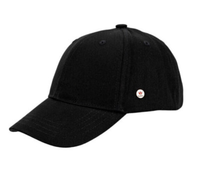 Balke Kinder edles Basecap Cotton Twill Crown line kurzer Schirm one size black