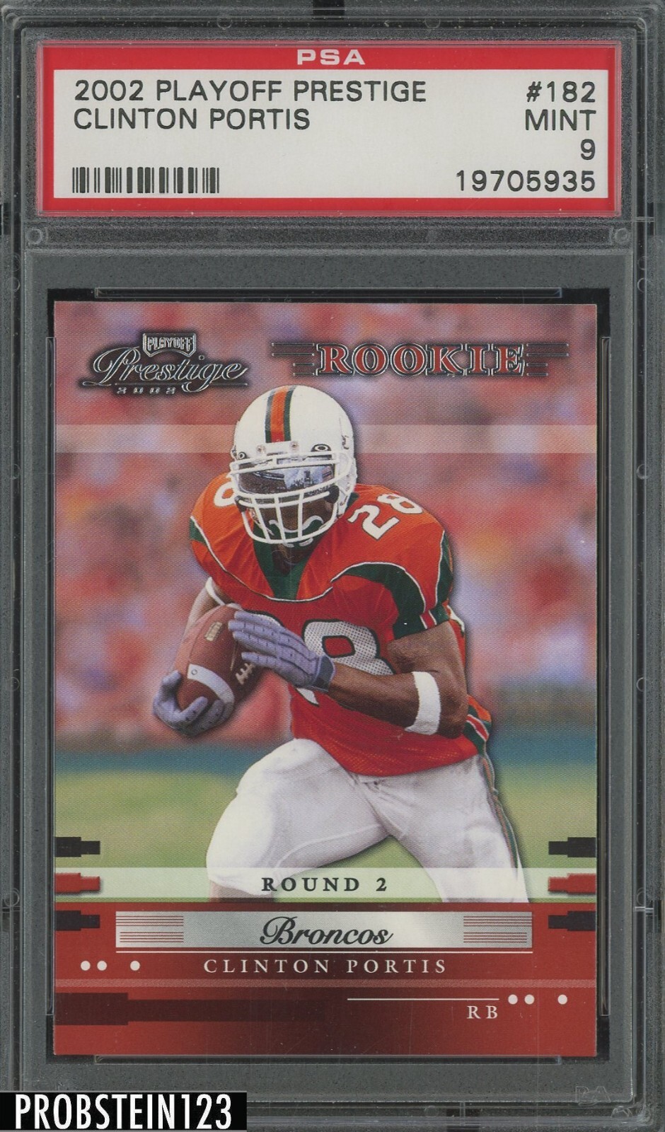 Clinton Portis Playoff Prestige #182 Base
