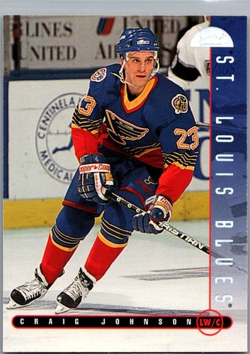 1995 Leaf Craig Johnson #273 card