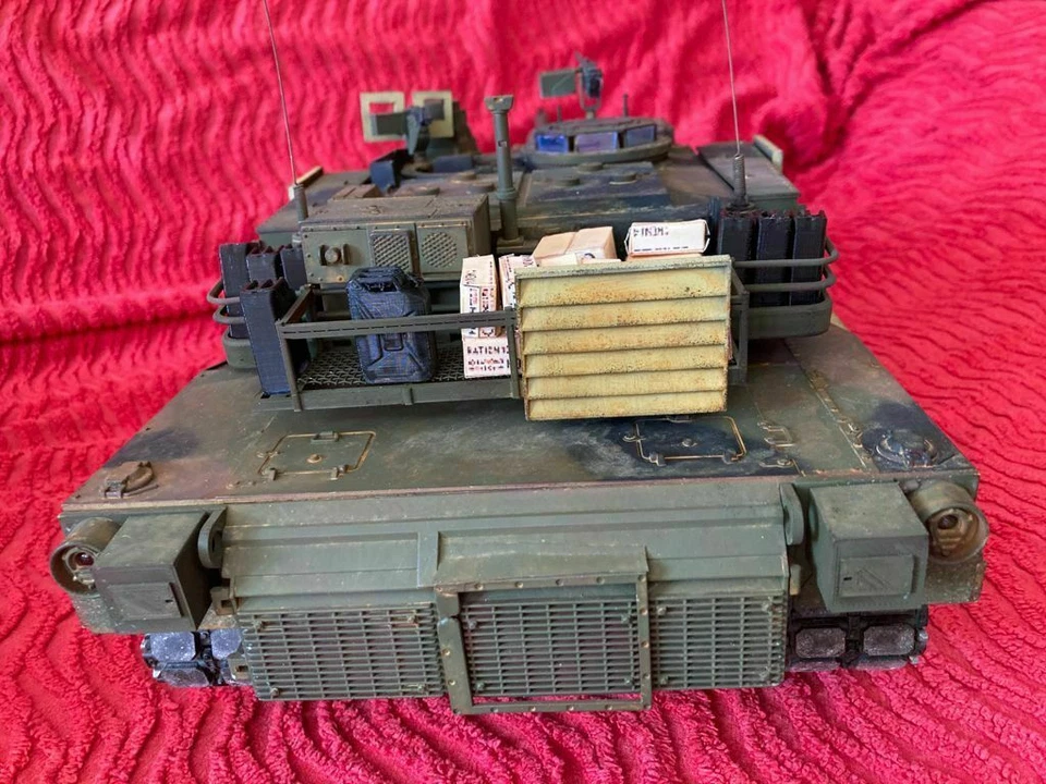 Heng Long  1/16-M1a2 Abrams Tusk1 senza elettronica - Immagine 2 di 3