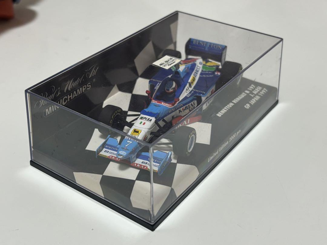 希少 PMA 1/43 BENETTON RENAULTランチバージョン アレジ