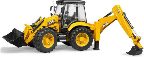 BRUDER - JCB 5CX Backhoe Loader Scale:1/16 - 1/16 - BRU2454 - Picture 3 of 5