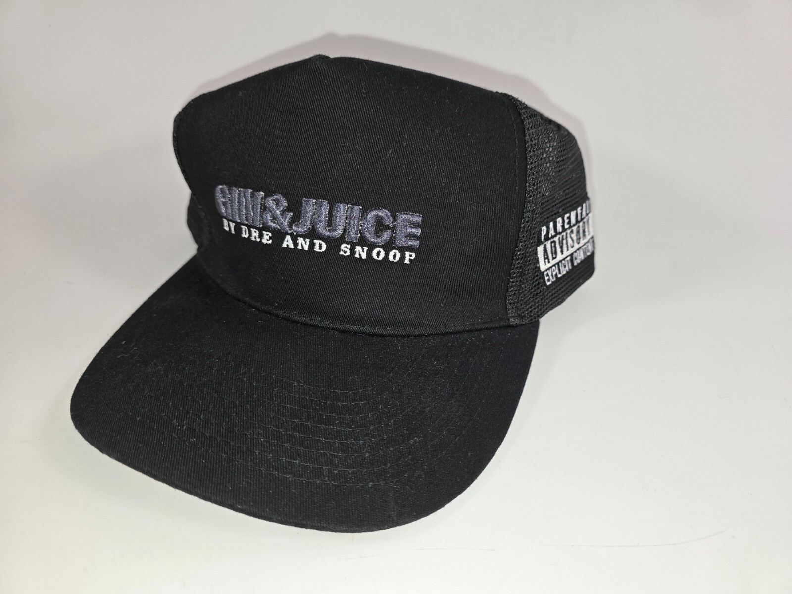 Vintage Gin & Juice Snapback Hat by Dre & Snoop - Rare 90s Hip Hop Cap