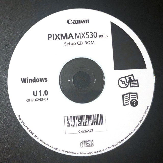 Setup CD ROM for Canon PIXMA MX530 Series Printer Software Windows MX532 MX534 eBay