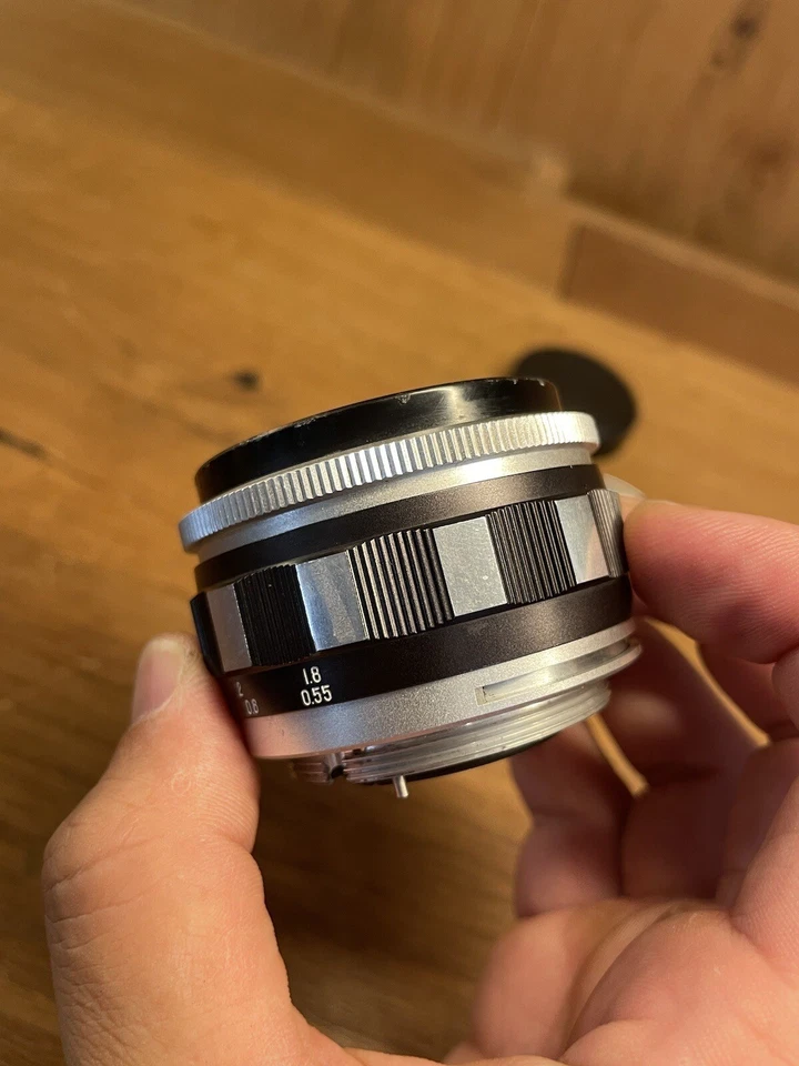 *CLA'd : Zebra : Near Mint* Pentax Auto Takumar 55mm F/1.8 Lens M42 for K King - Image 3 of 4
