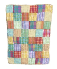 The Company Store Standard Pastel Patchwork Pillow Sham Cottagecore Quilted