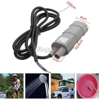 DC 12V 1.2A Micro Submersible Motor Water Pump 5M 14L/Min 600L/H 6-15V Useful
