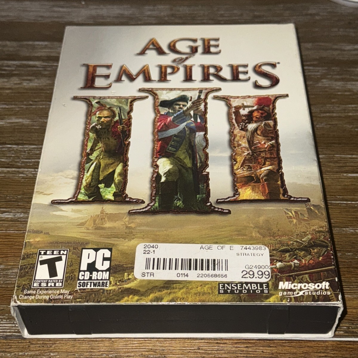 Age of Empires III (3) [Windows / PC, 2005] Complete | CIB