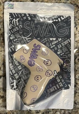 Swag Golf Voodoo Shrunken Head Skull Blade Cover IN HAND F5 Of 40 Made