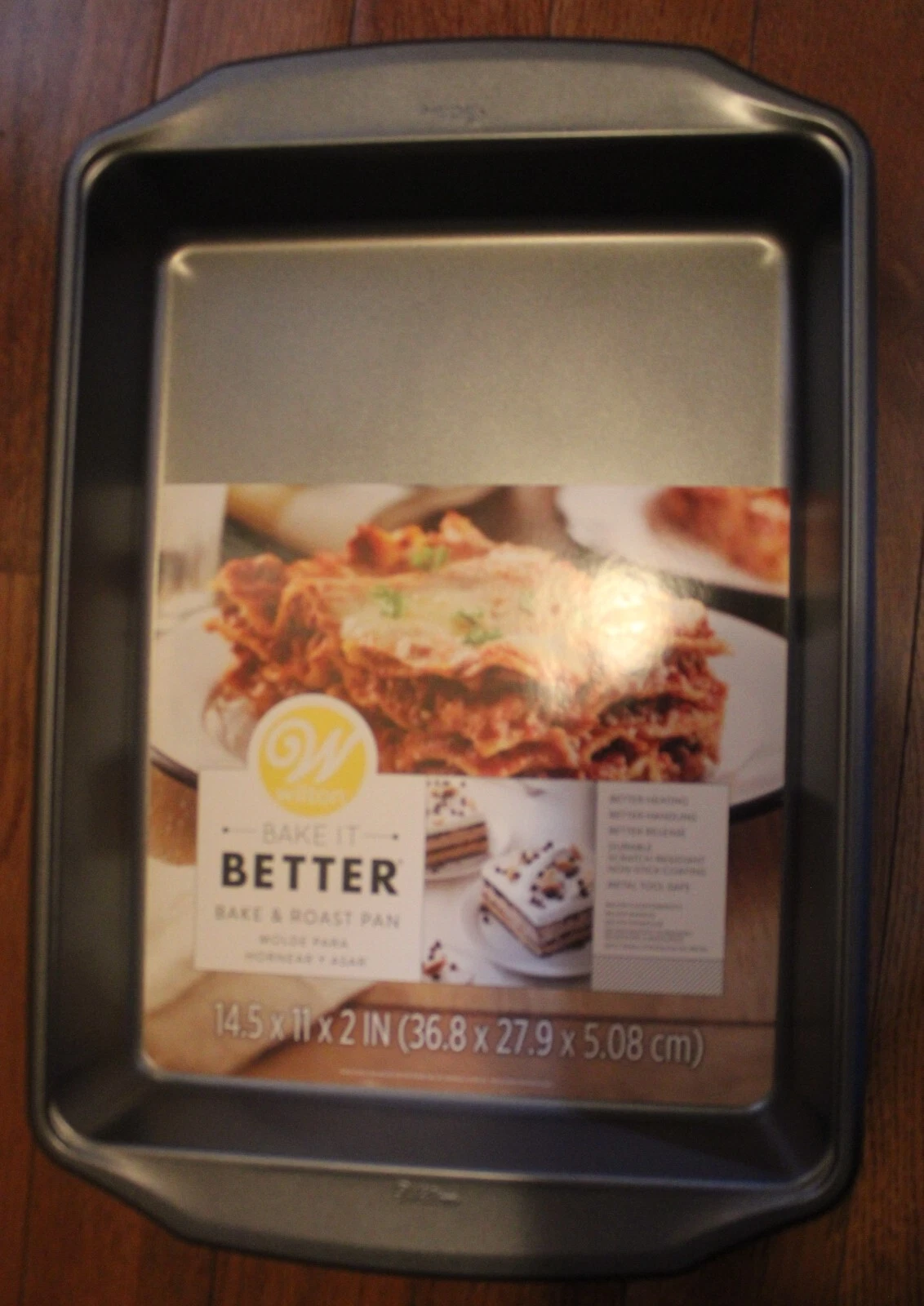 NEW Wilton Non-Stick Lasagna or Roasting Baking Pan 14.5"x11"