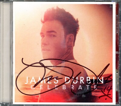 JAMES DURBIN SIGNED CD - CELEBRATE