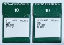 20 GROZ BECKERT UY 128 GAS size 140/054 Sewing Machine Needles FREE Shipping!