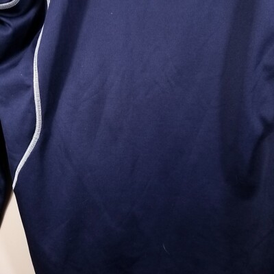 Boston Red Sox Mens Hoodie Large Blue Under Armour Loose Baseball