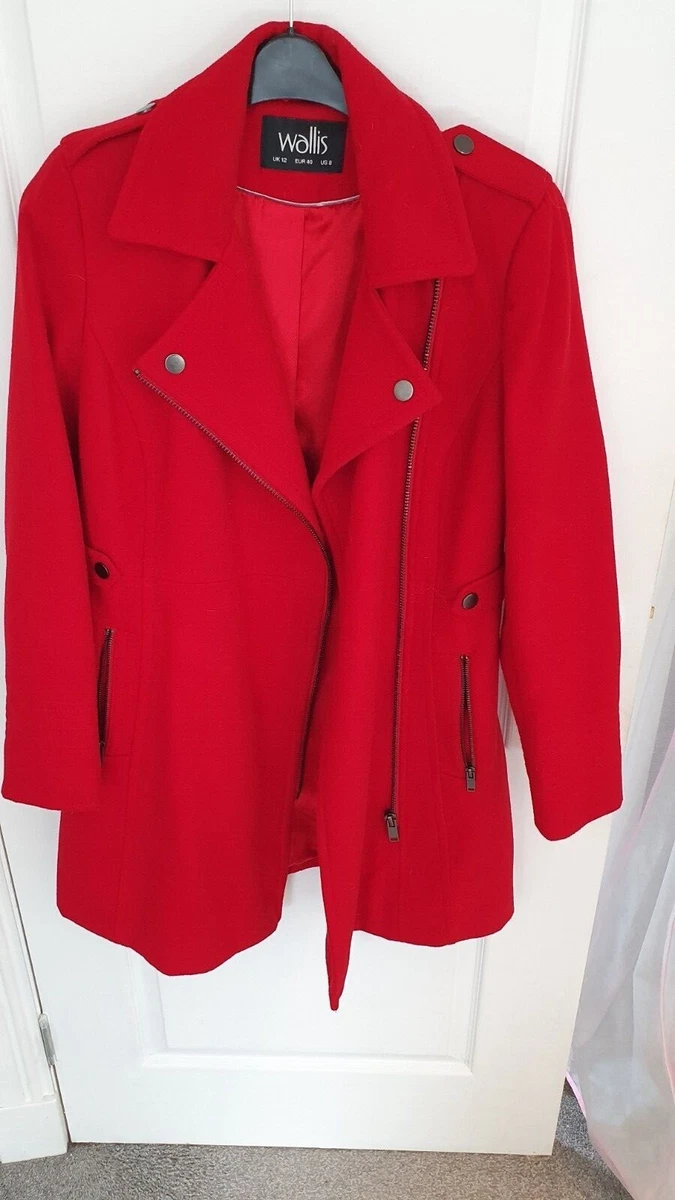 Wallis red coat sale