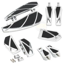 Footpeg Floorboards Brake Pedal Shifter Peg For Harley Touring Road Street Glide