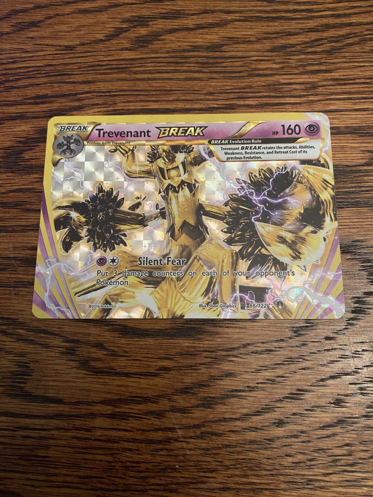 Trevenant BREAK 66/122 - XY BREAKpoint - Ultra Rare - Near Mint NM Pokemon Card