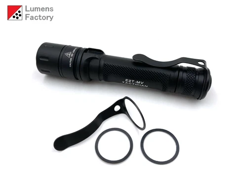 Deep Pocket Carry Clip for Surefire E2T-MV Tactician Flashlight