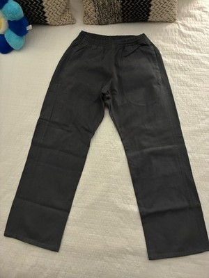 Gap Yeezy Sateen Cargo Pants Mens Size M Medium Dark Grey YZY Relaxed Baggy