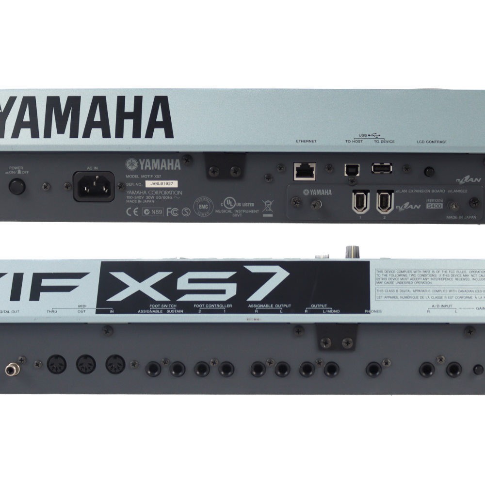 Yamaha MOTIF XS7 Synthesizer | eBay