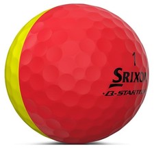 Srixon Q-Star Tour Divide Golf Balls Brite Yellow/Red, 3pk 1 Sleeve 2024 NEW