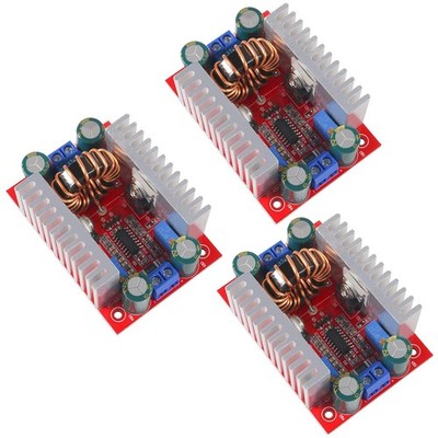 3PCS 400W DC-DC Constant Current Boost Converter Step Up Power Module 15A LED