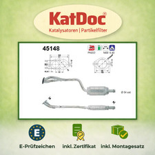✅ Katalysator BMW 3er E36 318 ti/is, 1.8/1.8, 103kW, Euro 1