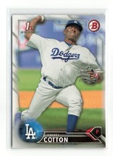 2016 BOWMAN PROSPECTS JHAREL COTTON #BP26 RC DODGERS