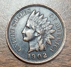 1902 Indian Head One Penny Cent