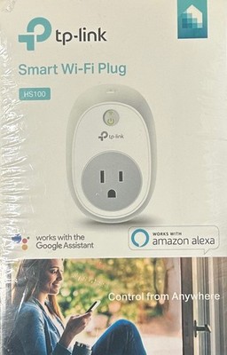 TP-Link HS100 Wi-Fi Smart Plug Kit HS100 Amazon Alexa or Google Assistance