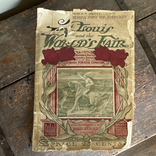 St. Louis World's Fair 1904 Illustrated Tour Book Louisiana Purchase Exposition