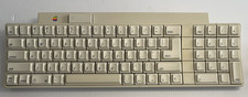 Vintage Apple IIgs Keyboard 658-4081 Orange Alps Switches Tested Working